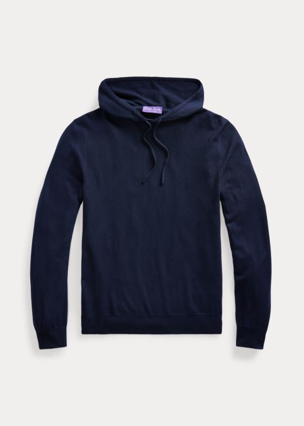 Suéter Ralph Lauren Cashmere Hooded Homem 14725-IDLF